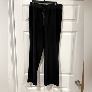 Activate by med couture / Black scrub pants medium.